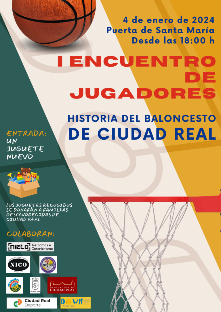 El Basket Cervantes Ciudad Real organiza el primer encuentro de jugadores “Historia del Baloncesto de Ciudad Real
