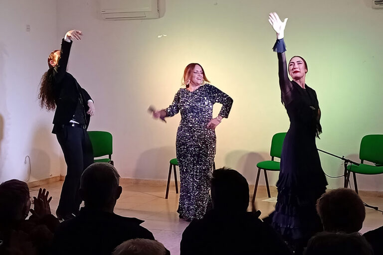 Los grupos parroquiales y la cantante Laura García han abierto la programación de Navidad del Ayuntamiento de Brazatortas