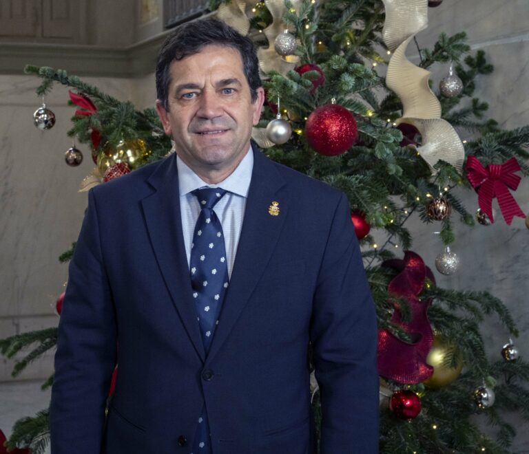 Saluda de Navidad del presidente de la Diputación de Ciudad Real, Miguel Ángel Valverde