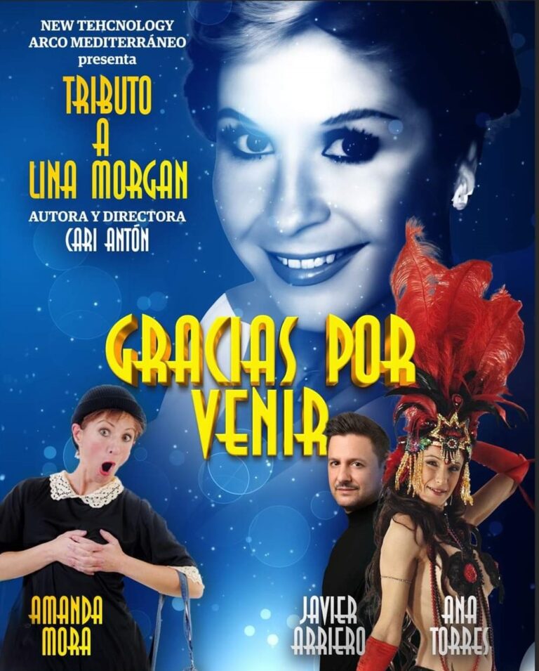 El Auditorio de Puertollano cerrará el viernes su programación anual con «Gracias por venir», la comedia homenaje a Lina Morgan