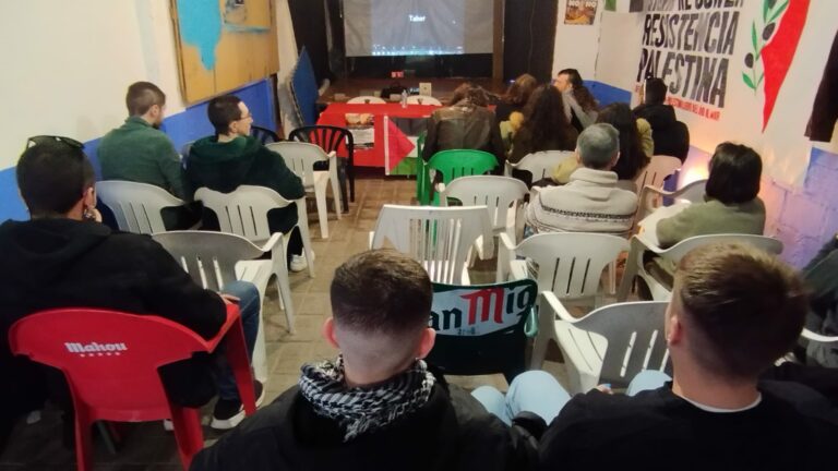 Jornada solidaria con Palestina en el Espacio Libre Adelante de Ciudad Real
