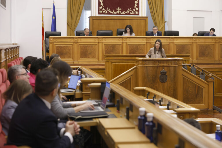 El Pleno de las Cortes aprueba dos resoluciones para mantener el despliegue de servicios sociales y la colaboración con la Comunidad de Madrid sobre carreteras