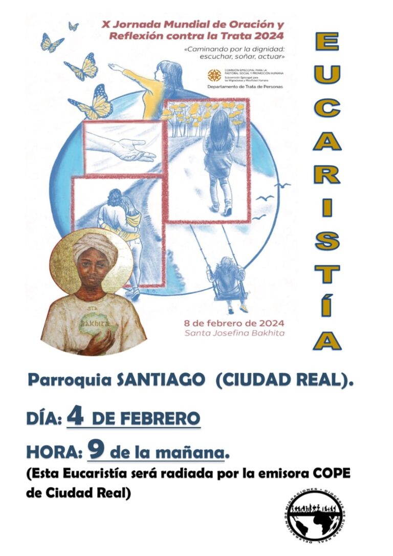La X Jornada Mundial de oración y reflexión sobre la trata, en Ciudad Real
