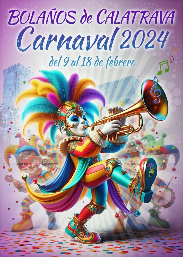 Bolaños de Calatrava ya tiene cartel anunciador para el Carnaval 2024