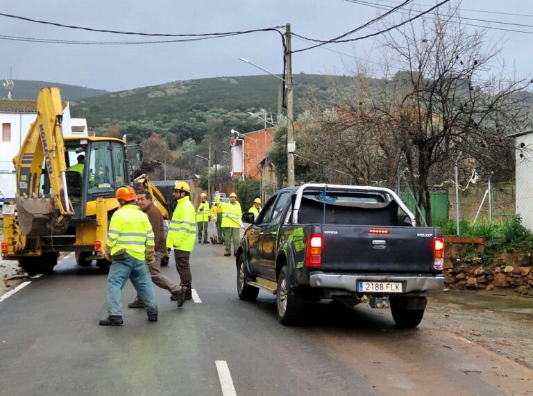 El Ayuntamiento de Arroba de los Montes agradece el apoyo de la Junta tras los daños producidos por la borrasca ‘Irene’