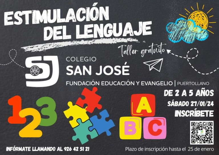 Taller de Estimulación del Lenguaje en el Colegio San José de Puertollano