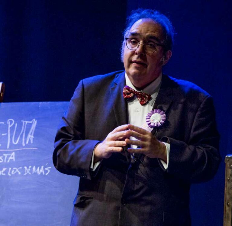 “Discurso sobre el-hijo-de-puta”, este sábado en el Teatro de la Sensación