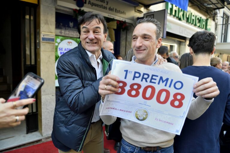 Loterías paga hasta este martes más de 1.472 millones en premios del sorteo de Navidad