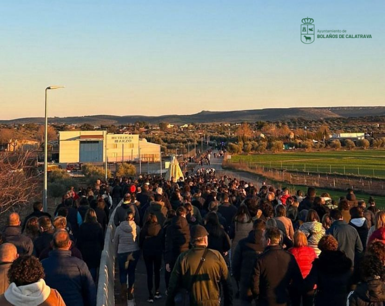 Bolaños de Calatrava: La Virgen del Monte regresó ayer a su Santuario hasta el próximo mes de septiembre