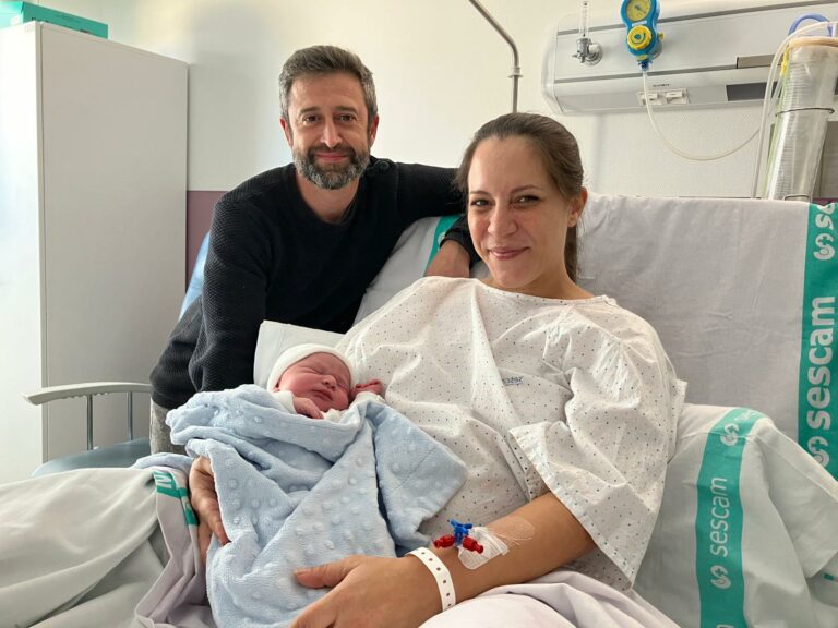 Mateo, primer bebé del año 2024 nacido en la provincia de Ciudad Real