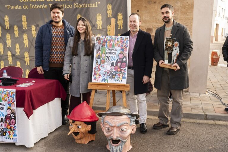 Luján Argüelles pregonará el Carnaval de Herencia, que presenta importantes novedades