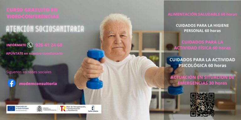 Formación sociosanitaria a tu ritmo