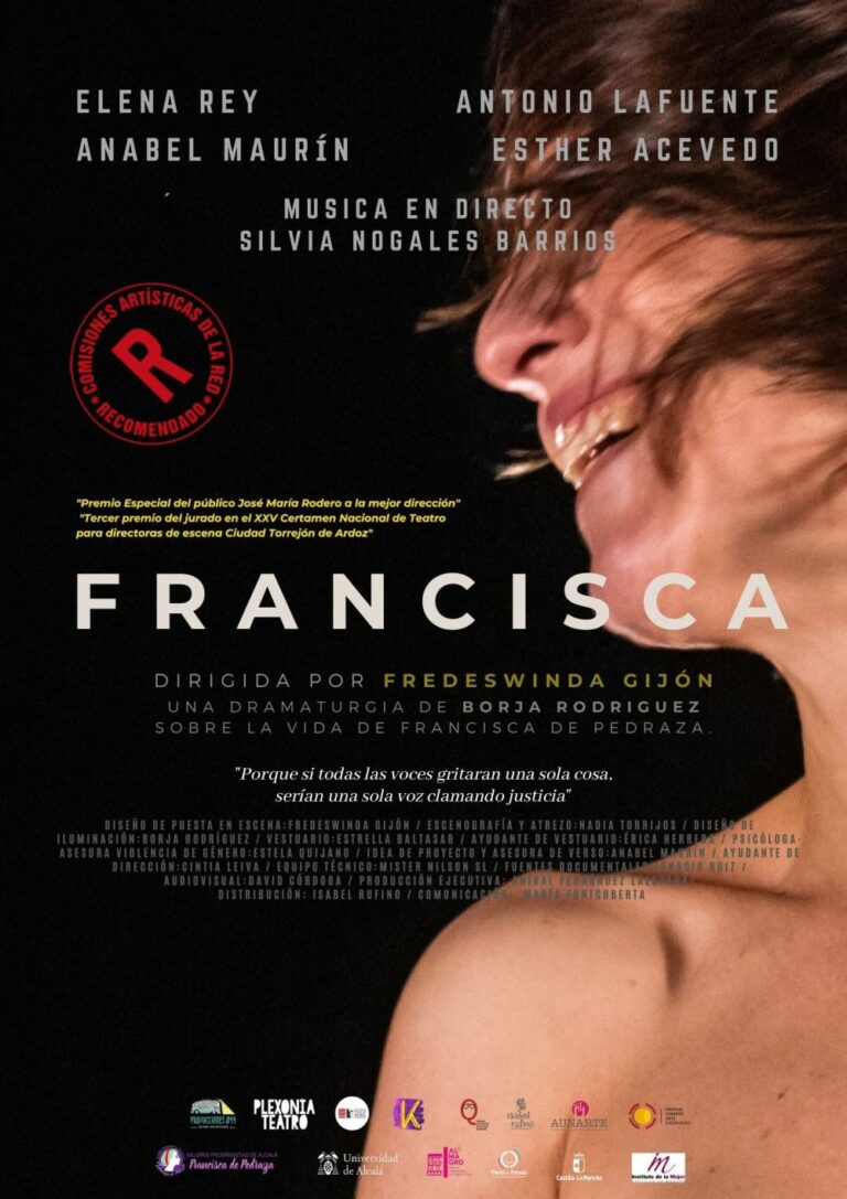 ‘Francisca’, espectáculo recomendado en la Red Nacional de Teatros
