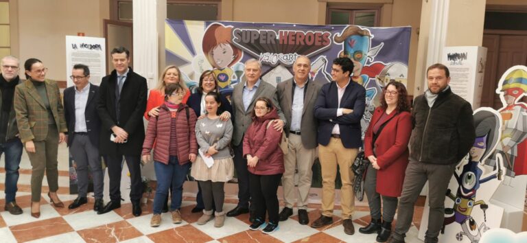 Los “Super Héroes” de Laborvalía muestran en el Antiguo Casino el potencial de las personas con discapacidad