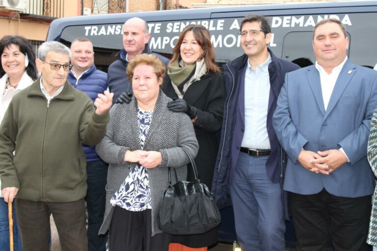 El Gobierno de Castilla-La Mancha confirma que amplía el programa de Transporte Sensible a la Demanda dado su buen funcionamiento