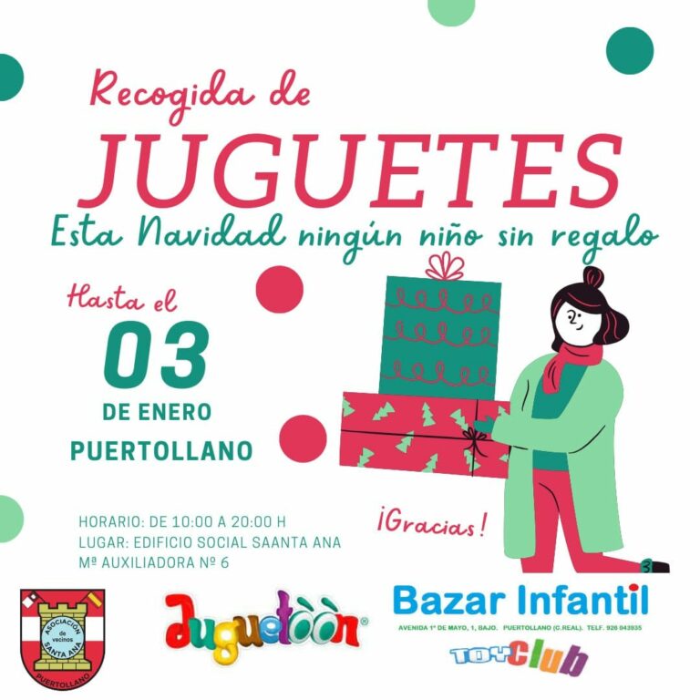 Puertollano: La asociación de vecinos Santa Ana inicia una campaña de recogida de juguetes en desuso