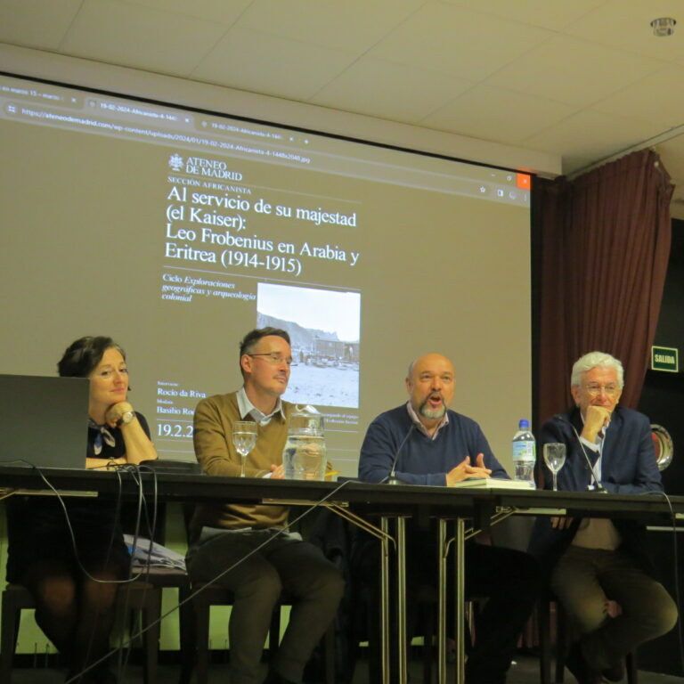 Conferencia “Al servicio de su majestad el Kaiser: Leo Frobenius en Arabia y Eritrea (1914-1915)”, de Rocío Da Riva (Universitat de Barcelona)