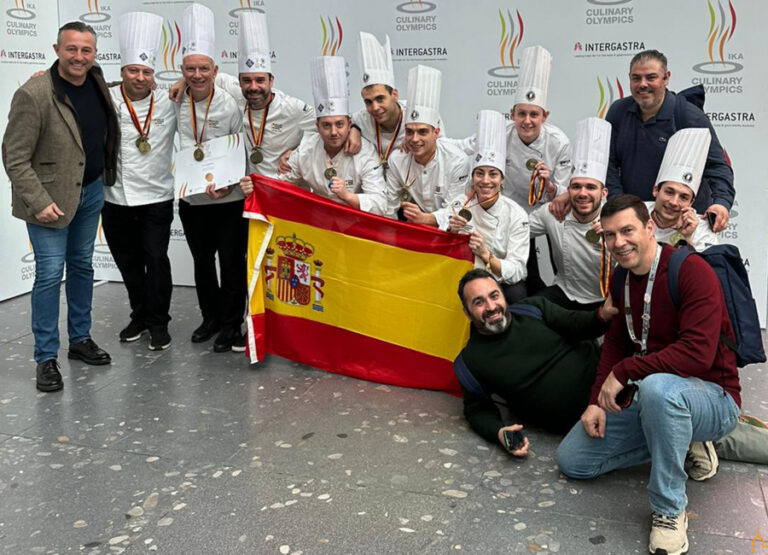 Fernández Herguido celebra el éxito de la Selección de Española de Cocina en las Olimpiadas Culinarias 2024