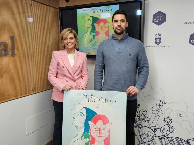 Ciudad Real quiere seguir “Iluminando el camino hacia la igualdad”