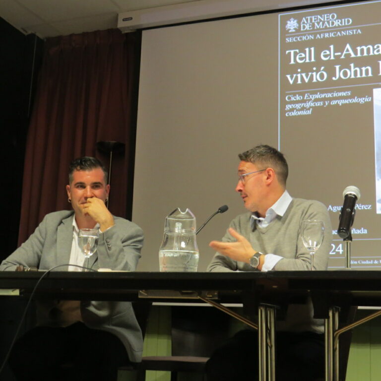 Conferencia Tell el-Amarna: aquí vivió John Pendlebury, de Ángel Carlos Aguayo Pérez, Historiador del Arte y Arqueólogo