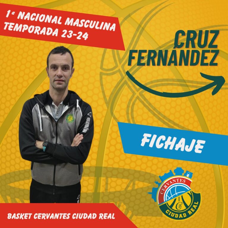 Cruz Fernández será el entrenador del Bécares Cervantes Ciudad Real