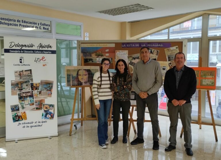 El IES ‘Ribera del Bullaque’ de Porzuna propone una Ruta por la Igualdad dentro de la iniciativa ‘Delegación Abierta’