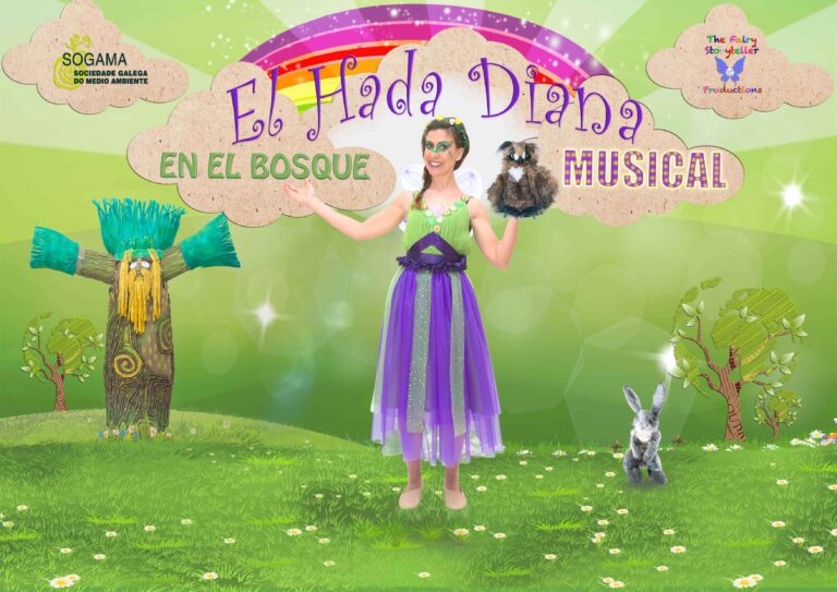 ‘El Hada Diana en el Bosque Musical’, este domingo en la sesión infantil del Teatro de la Sensación