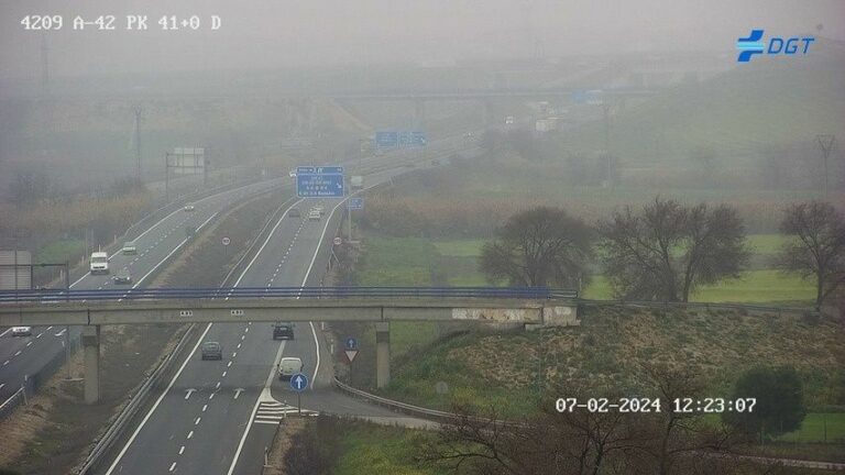 La A42 en Illescas se descongestiona y la protesta empieza a disolverse pacíficamente tras intervención de Guardia Civil
