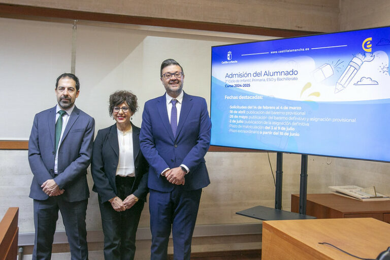 El Gobierno regional ofertará 119.827 plazas de cara al proceso de admisión del curso 2024-2025, con bajada de ratios en toda la etapa de Educación Infantil