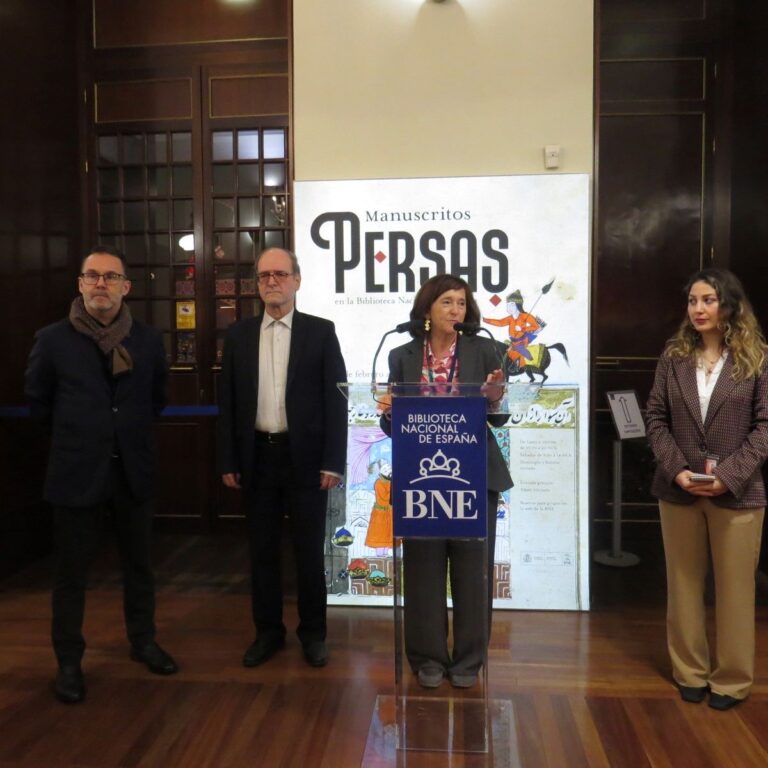 Presentación de la exposición Manuscritos persas en la Biblioteca Nacional de España