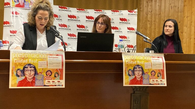 Las arquitectas e ingenieras civiles, reconocidas en Ciudad Real en la presentación del Calendario de Mujer 2024
