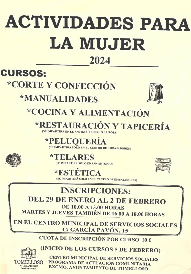 La polémica por las actividades para la mujer programadas por el Ayuntamiento de Tomelloso salta a los medios nacionales