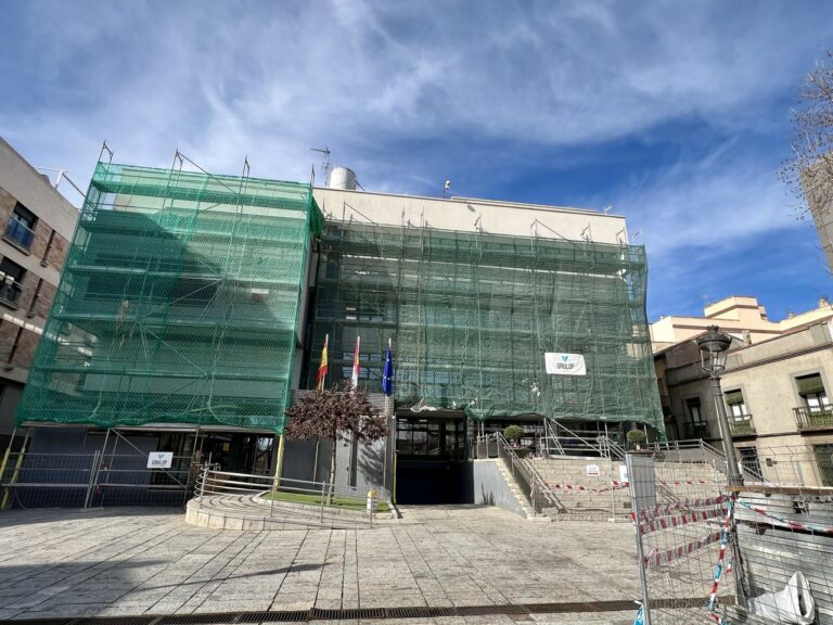 Las obras del Ayuntamiento de Puertollano, paralizadas a expensas de un acuerdo de modificación del proyecto inicial