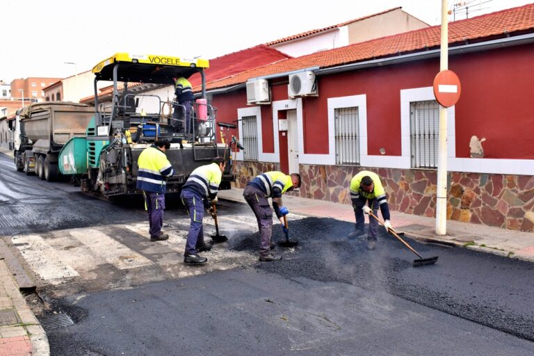 Puertollano: El plan de asfaltado llega a Libertad, Fraternidad, El Carmen, Centro Sur y Cañamares