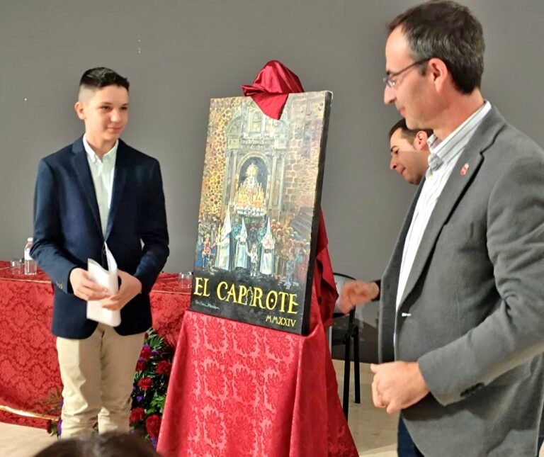 Puertollano: «El Capirote» comienza los actos de cuaresma con el pregón de juventud y la presentación de su cartel