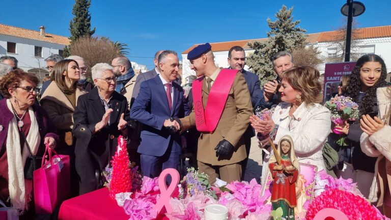 Puertollano: El jefe del Batallón de Helicópteros de Ataque es nombrado caballero de Santa Águeda