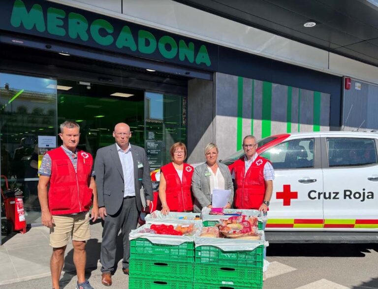 Mercadona colabora con 762 entidades sociales, a las que ha donado 23.100 toneladas de alimentos en 2023