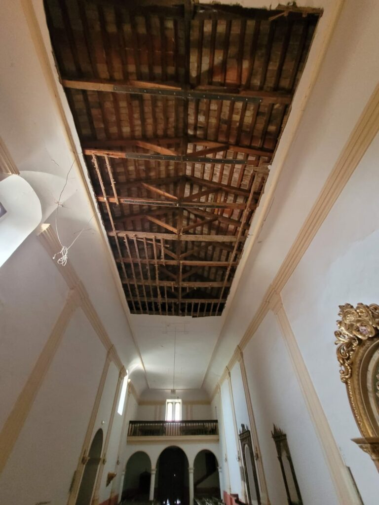 Las obras de la Ermita de la Purísima Concepción de Torralba se retoman gracias a la implicación de vecinos e instituciones