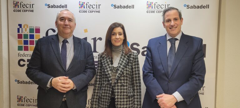 FECIR y Banco Sabadell refrendan su apoyo al tejido empresarial de la provincia