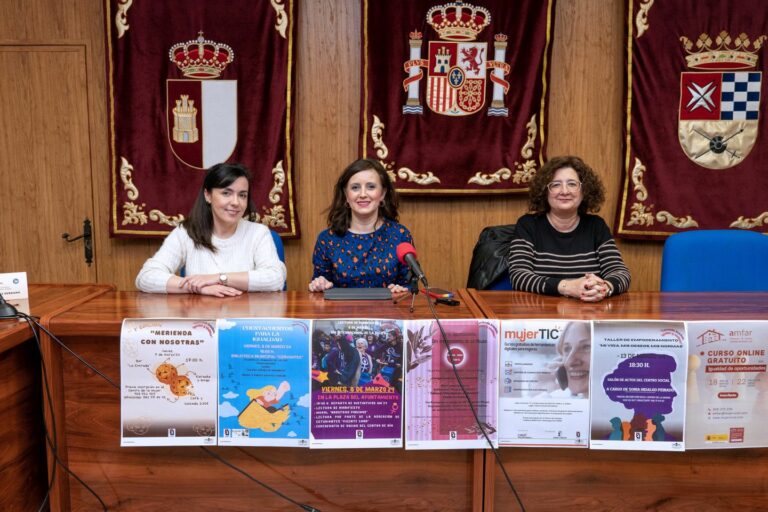 El Ayuntamiento de Argamasilla de Alba presenta el programa de actividades y actos del Día Internacional de la Mujer