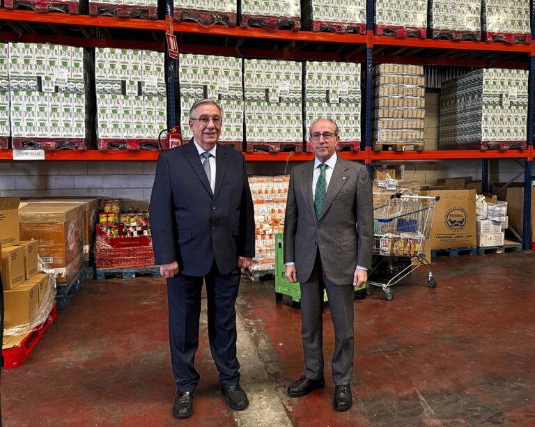 El Banco de Alimentos de Ciudad Real recibe ayuda de la Fundación Globalcaja para adquirir unos 3.000 kilos de productos básicos