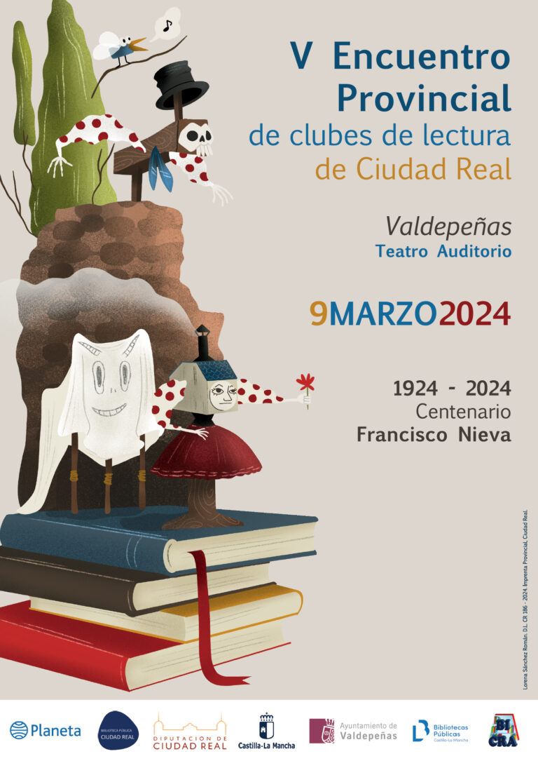 Valdepeñas acogerá el V Encuentro Provincial de Clubes de Lectura en el que participarán 436 lectores de la provincia de Ciudad Real 