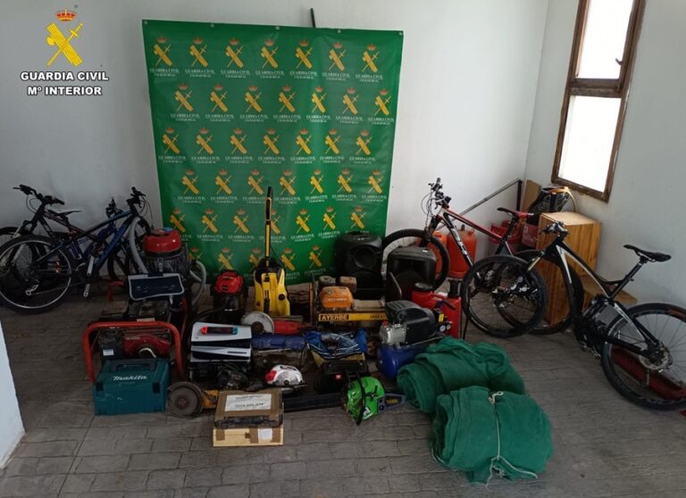 La Guardia Civil desarticula una organización criminal dedicada al tráfico de drogas en Puertollano, Criptana, Alcázar y Tomelloso