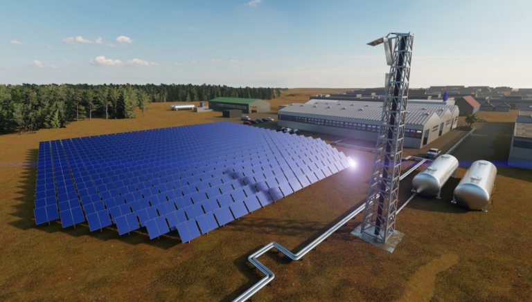 Bluesolar comienza las obras de la primera planta híbrida fotovoltaica y térmica en Puertollano