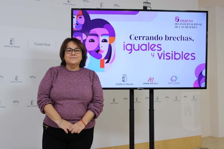 El Gobierno regional celebrará en Calzada de Calatrava el acto provincial del Día Internacional de las Mujeres, efeméride que contará con 275 actividades