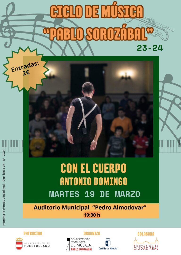 El concierto “Con el cuerpo” invita a convertirnos en masa sonora con percusión corporal y música pop