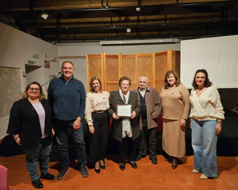Torralba de Calatrava homenajeó a Sacramento Madrigal, la mujer más longeva del municipio