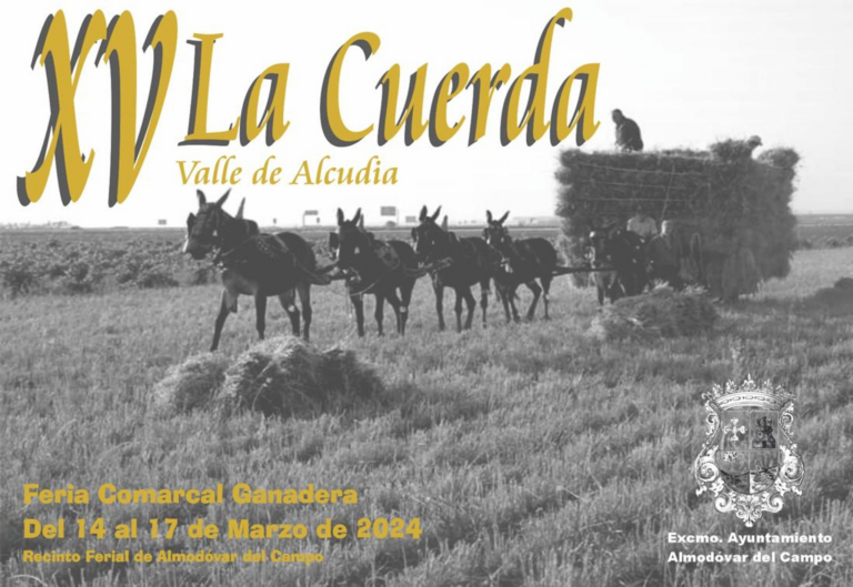 Puertollano será la ciudad invitada de la XV Feria de la Cuerda de Almodóvar del Campo