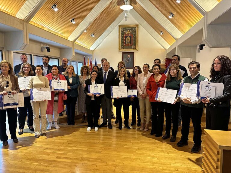 Cañizares en la entrega de distintivos SICTED: “vuestro trabajo es muy importante” para que Ciudad Real siga creciendo