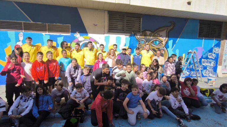 Ciudad Real: La concejalía de Participación Ciudadana lidera el proyecto ‘Mural por la Inclusión’ del BM Caserío y Laborvalía